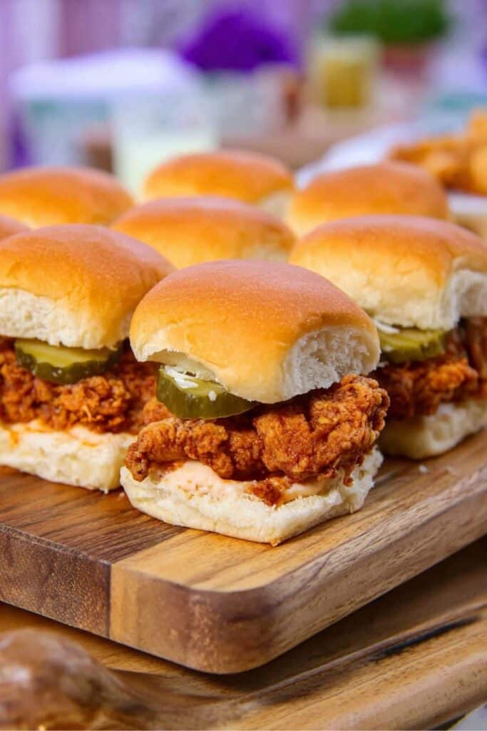 Delicious Crispy Fried Chicken Sliders 2 Fried Chicken Sliders