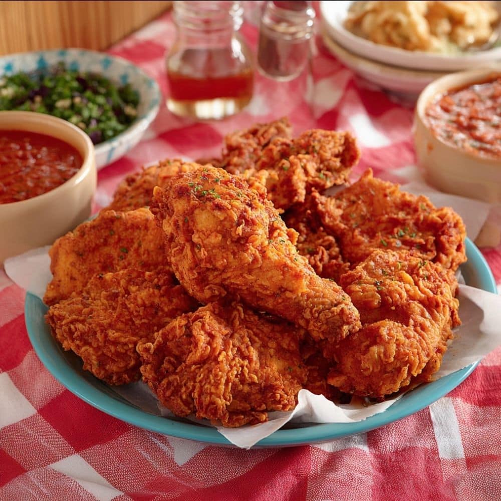Spicy Cajun Fried Chicken Recipe - Crispy & Juicy 1 Spicy Cajun Fried Chicken