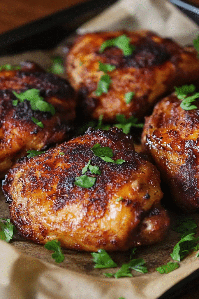 Best Baked Boneless Skinless Chicken Thighs Recipe 2 baked boneless skinless chicken thighs 1