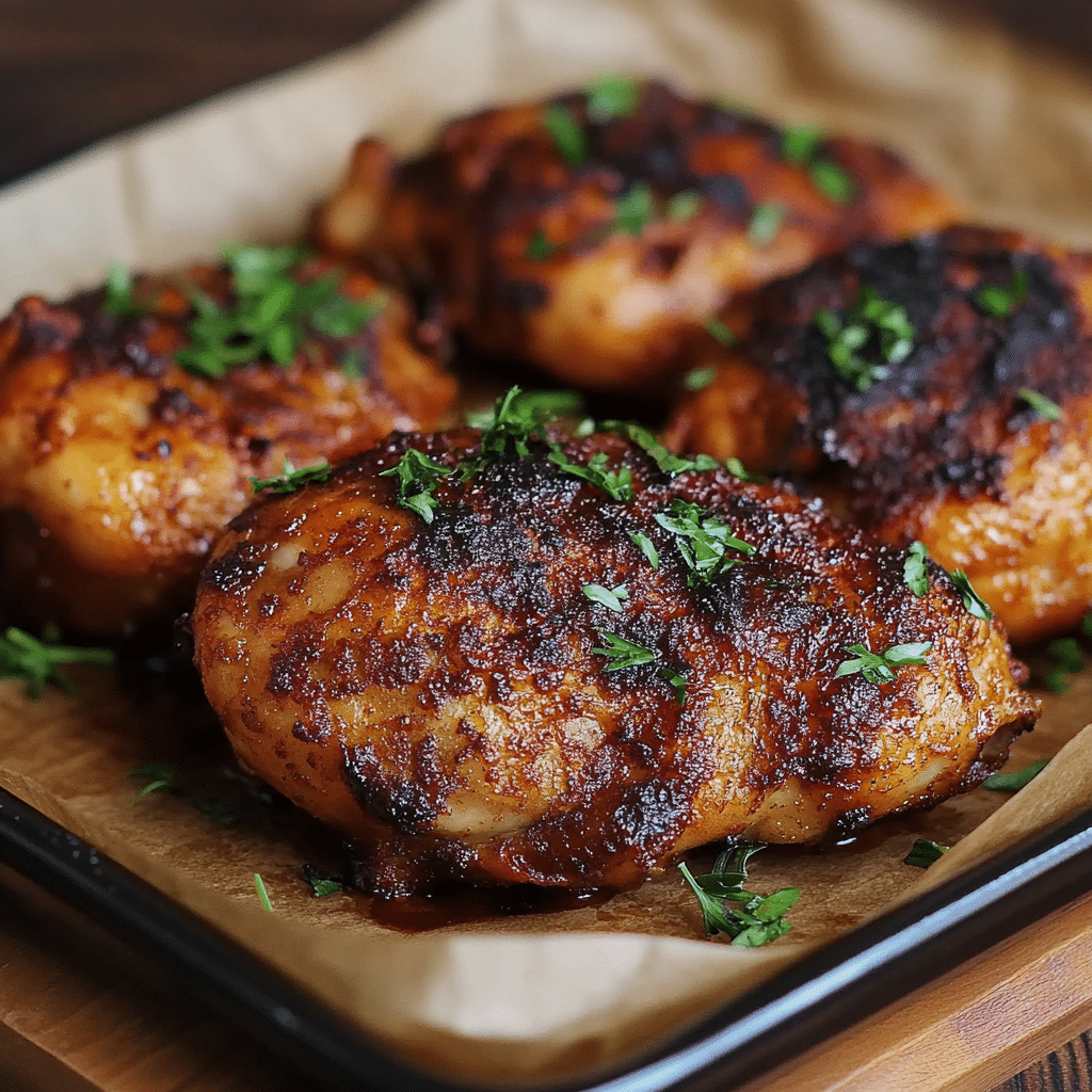 Best Baked Boneless Skinless Chicken Thighs Recipe 1 baked boneless skinless chicken thighs