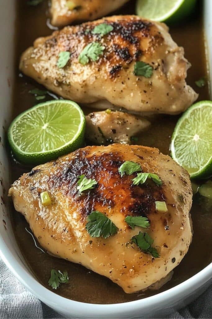 Easy Baked Coconut Lime Chicken - Best Dinner Recipe 2 baked coconut lime chickenrecipe