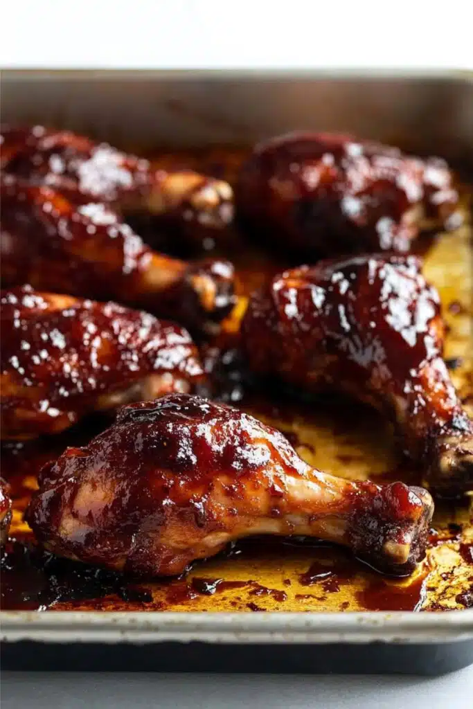 bbq chicken legs in the oven 1