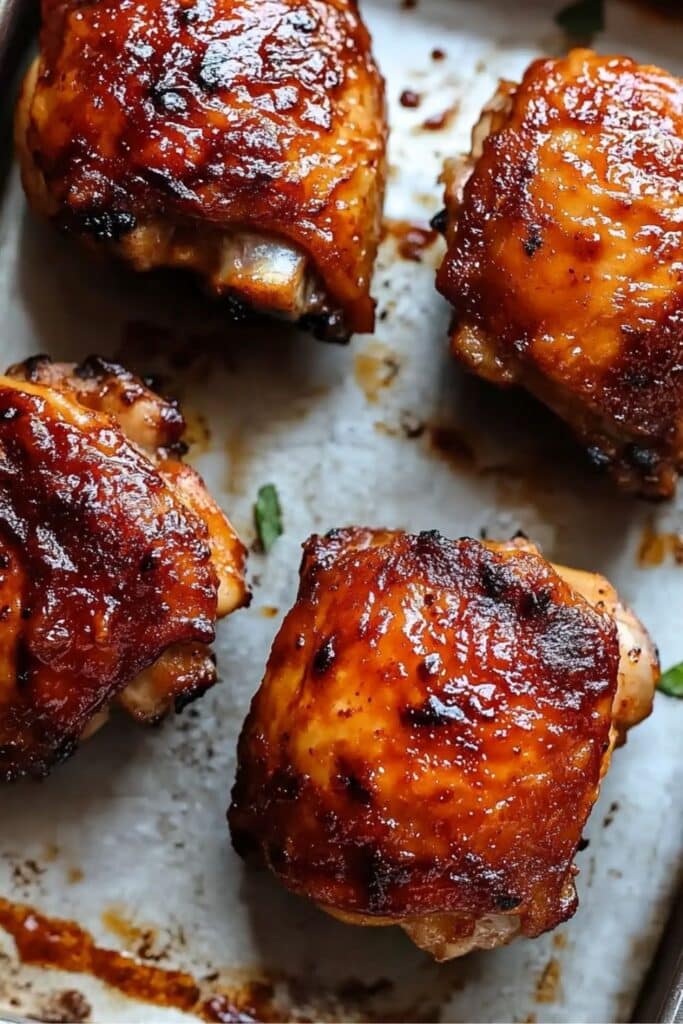 Best BBQ Chicken Thighs Recipe: Juicy & Tender Every Time 2 bbq chicken thighs 1