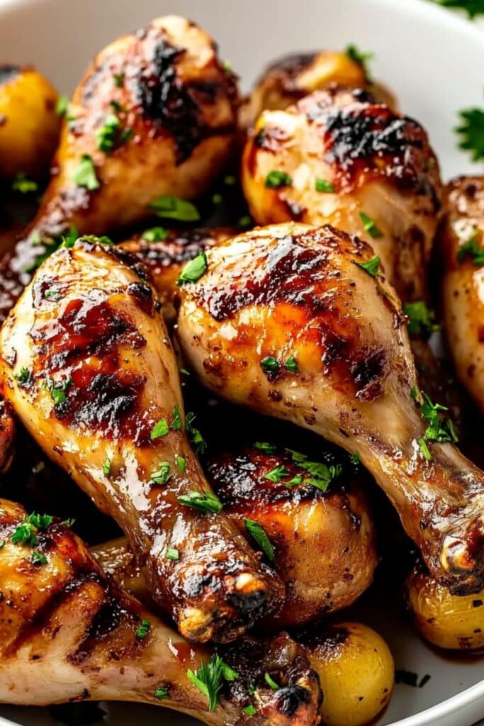 Best BBQ Grilled Chicken Drumsticks Recipe 2 bbq grilled chicken drumsticks 1