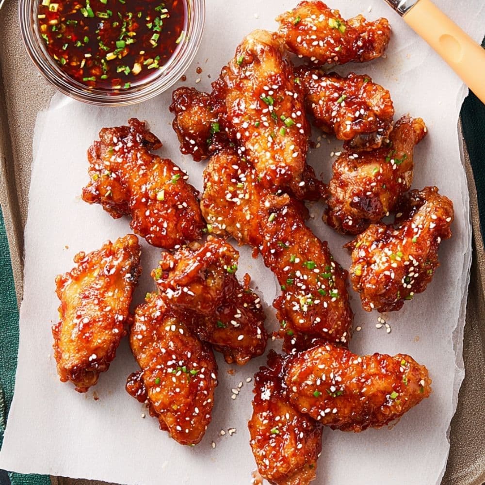 Crispy Korean Fried Chicken Wings 1 best korean fried chicken wings