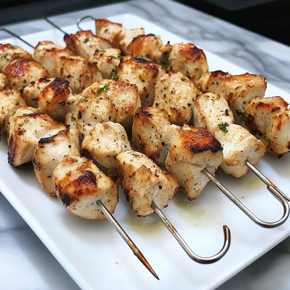 Easy Chicken Kabobs in the Oven - Juicy & Flavorful 1 chicken kabobs in the oven