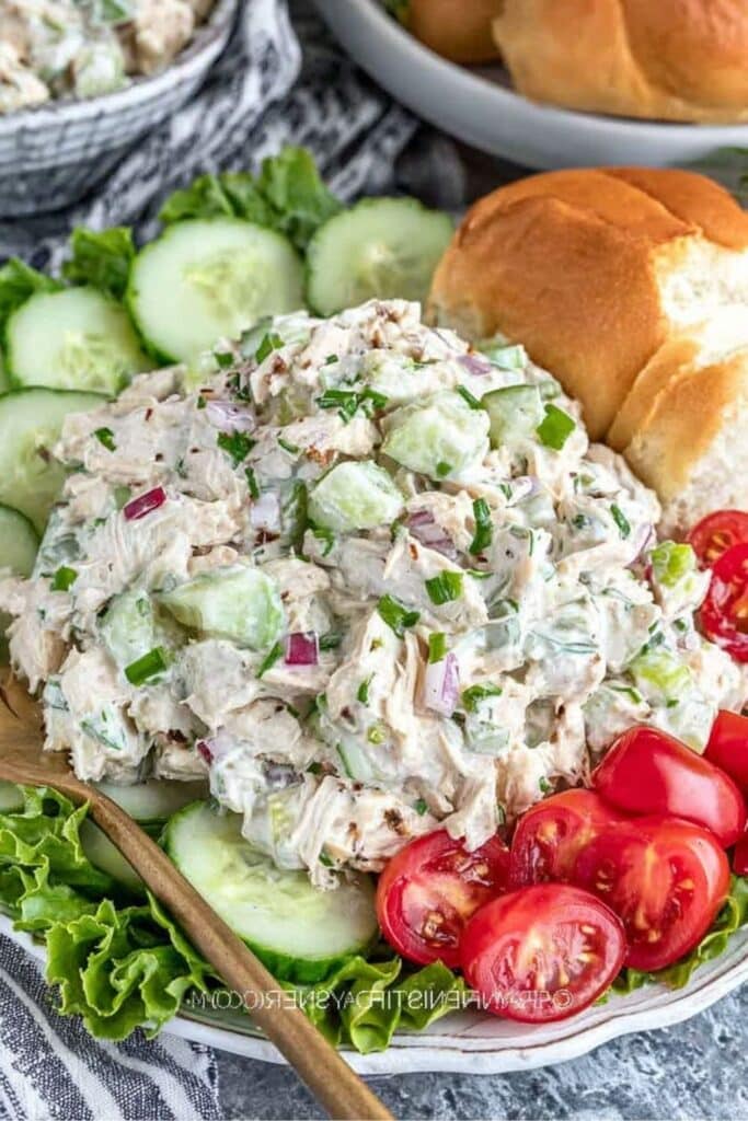 Easy Chicken Salad with Canned Chicken Recipe 2 chicken salad with canned chicken recipe