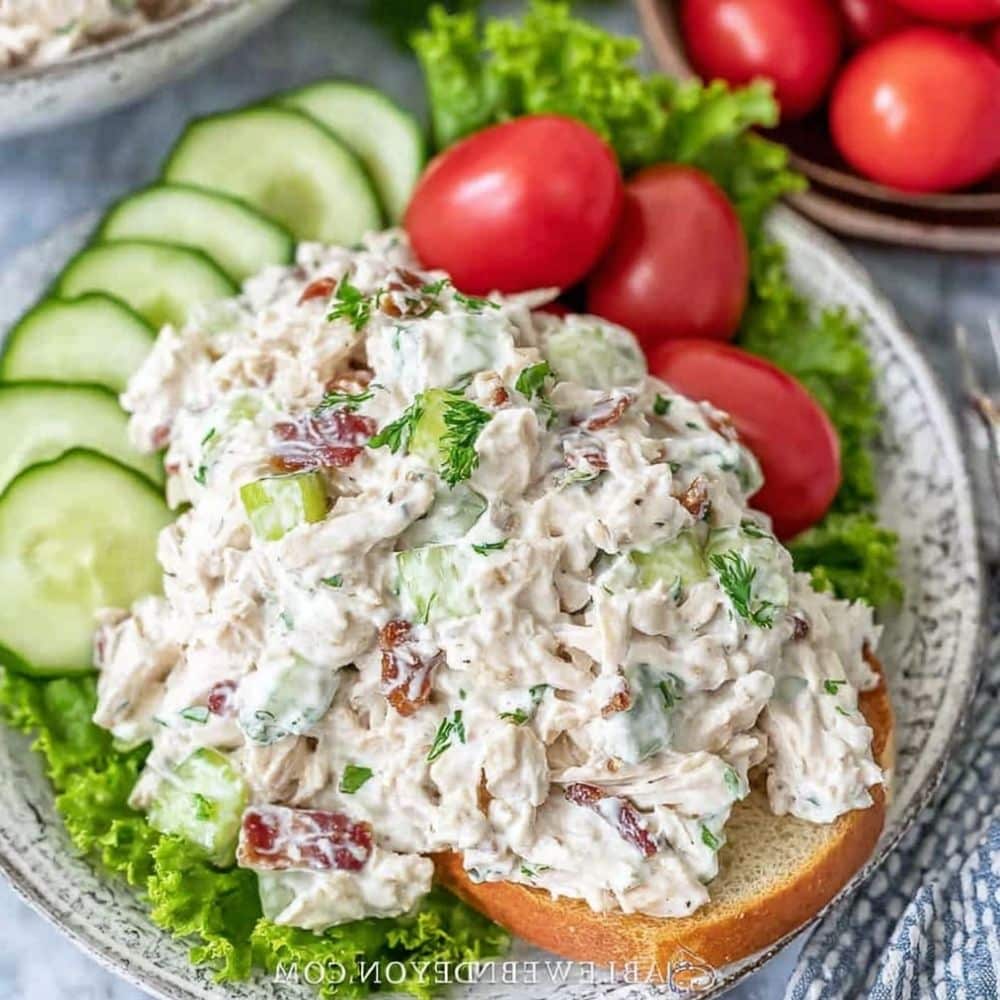 Easy Chicken Salad with Canned Chicken Recipe 1 chicken salad with canned chicken