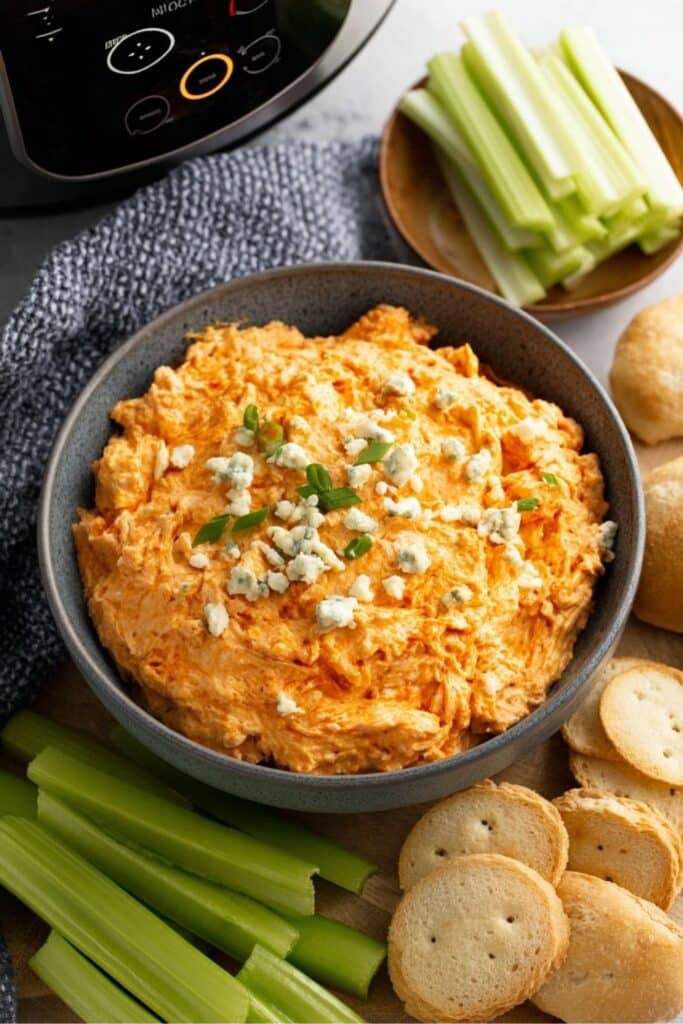 Creamy and Simple Buffalo Chicken Dip 2 creamy and simple buffalo chicken dip