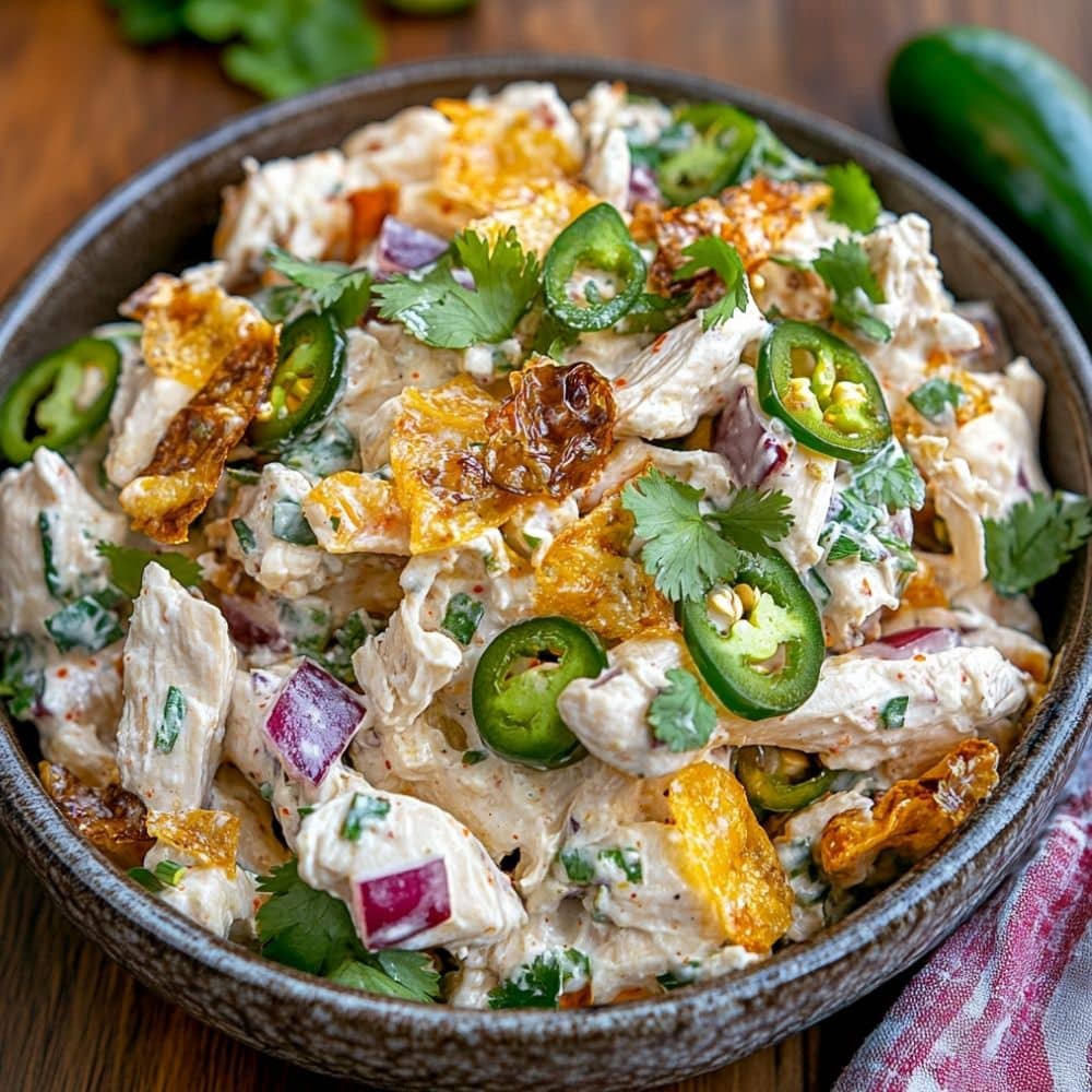 Jalapeno Popper Chicken Salad 1 jalapeno popper chicken salad