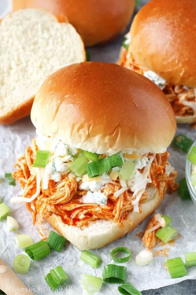 Ultimate Shredded Buffalo Chicken Sandwich Recipe 2 shredded buffalo chicken sandwich recipe