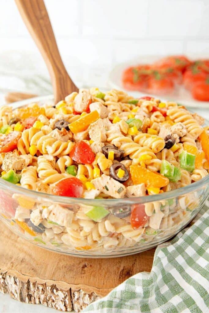 Southwest Chicken Pasta Salad Recipe 2 southwest chicken pasta salad recipe