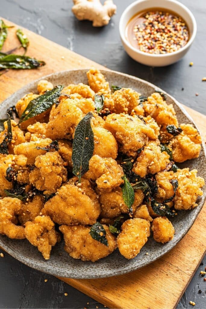 Crispy Taiwanese Popcorn Chicken Recipe 2 taiwanese popcorn chicken recipe