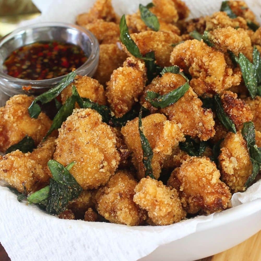 Crispy Taiwanese Popcorn Chicken Recipe 1 taiwanese popcorn chicken