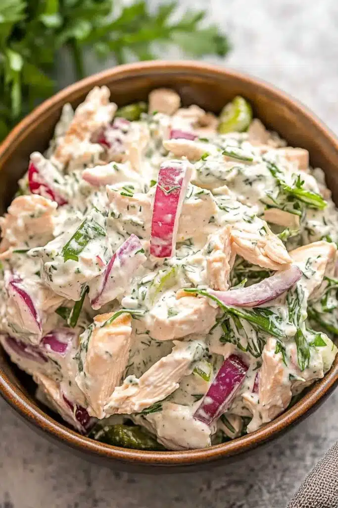 tzatziki chicken salad 1