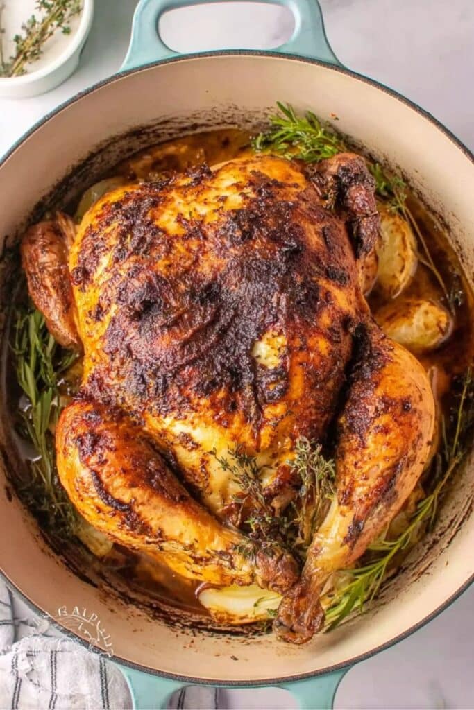 Best Dutch Oven Roasted Chicken Recipe 2 Dutch oven roasted chicken recipe