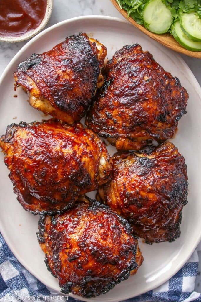 best bbq chicken thighs grilled