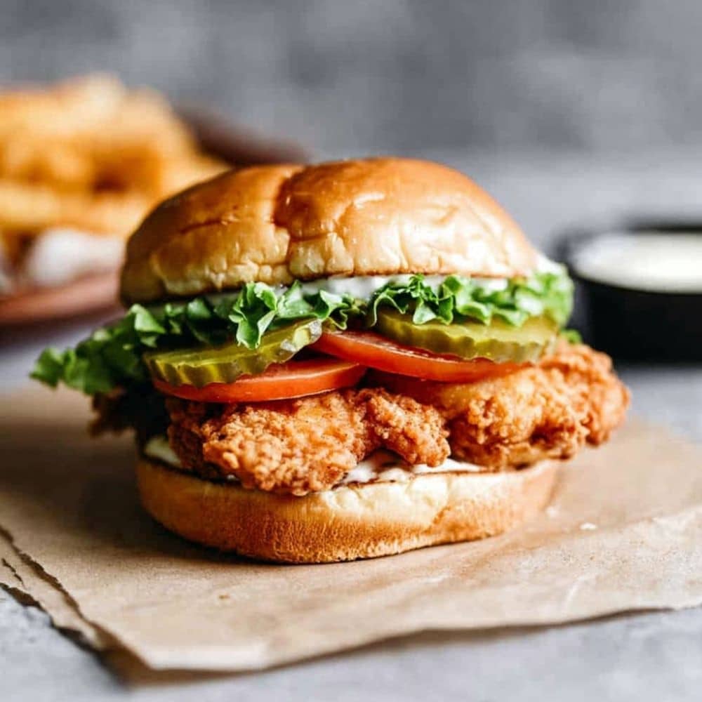 Copycat Chick-fil-A Crispy Chicken Sandwich 1 chick fil a chicken sandwich recipe