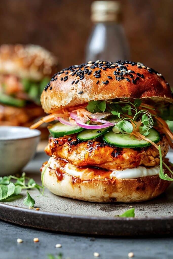 Best Grilled Chicken Burger Recipe for BBQ Lovers 2 grilled chicken burger