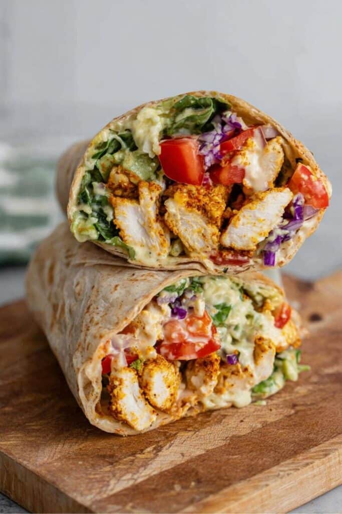 Easy Crispy Honey Mustard Chicken Wrap Recipe 2 honey mustard chicken wrap recipe