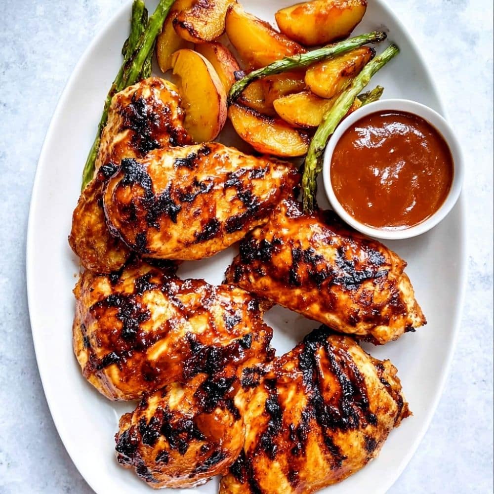 Best Peach BBQ Chicken Recipe - Sweet & Smoky Dinner 1 peach bbq chicken recipe
