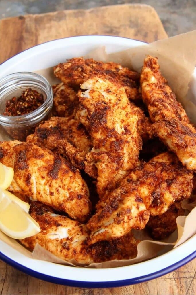 Cajun Fried Chicken Tenders recipe