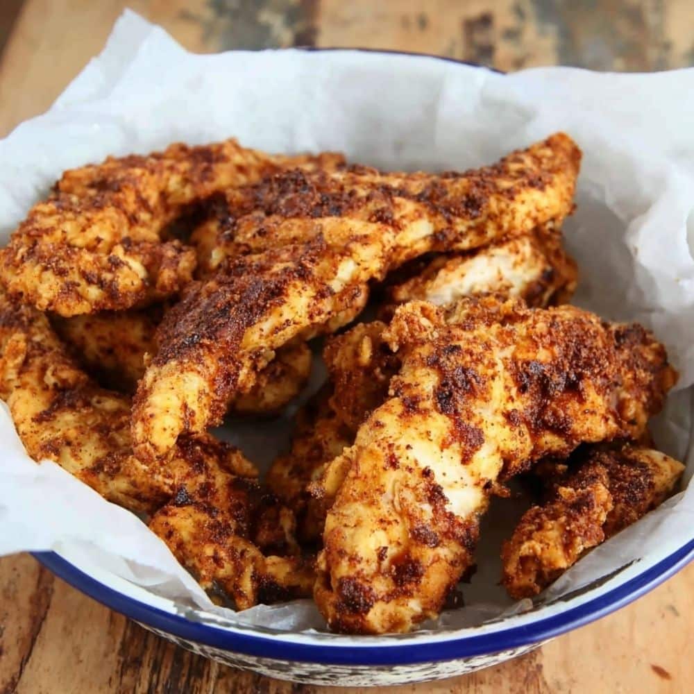 Best Crispy Cajun Fried Chicken Tenders Recipe