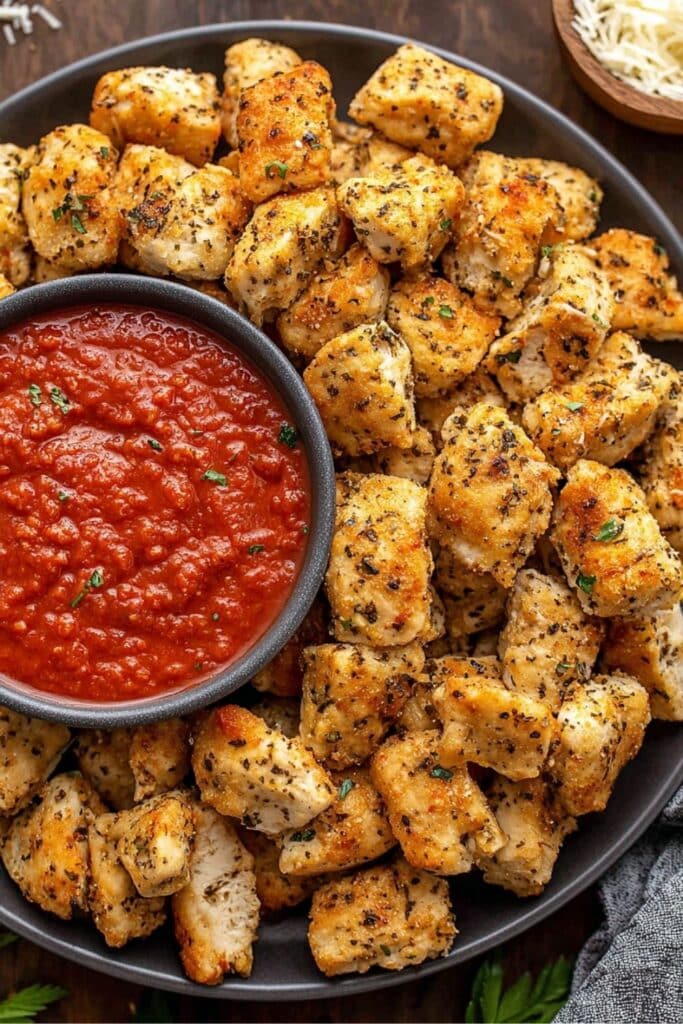 Chicken Parmesan Bites