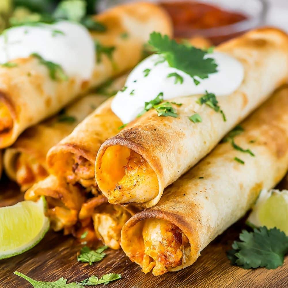 Best Crispy Chicken Taquitos Recipe – Easy & Delicious