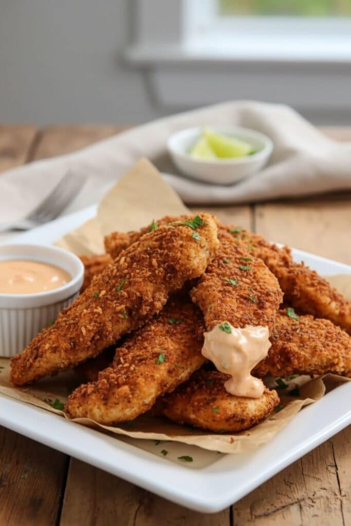 Best Crispy Cajun Fried Chicken Tenders Recipe 1 Great Cajun Fried Chicken Tenders recipe