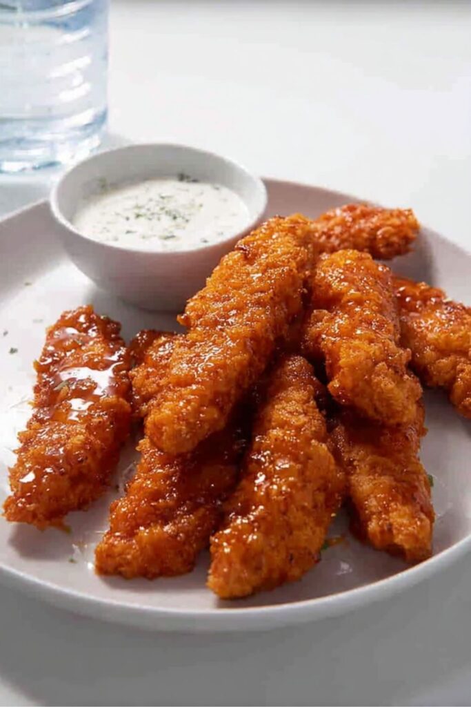 Hot Honey Fried Chicken Strips