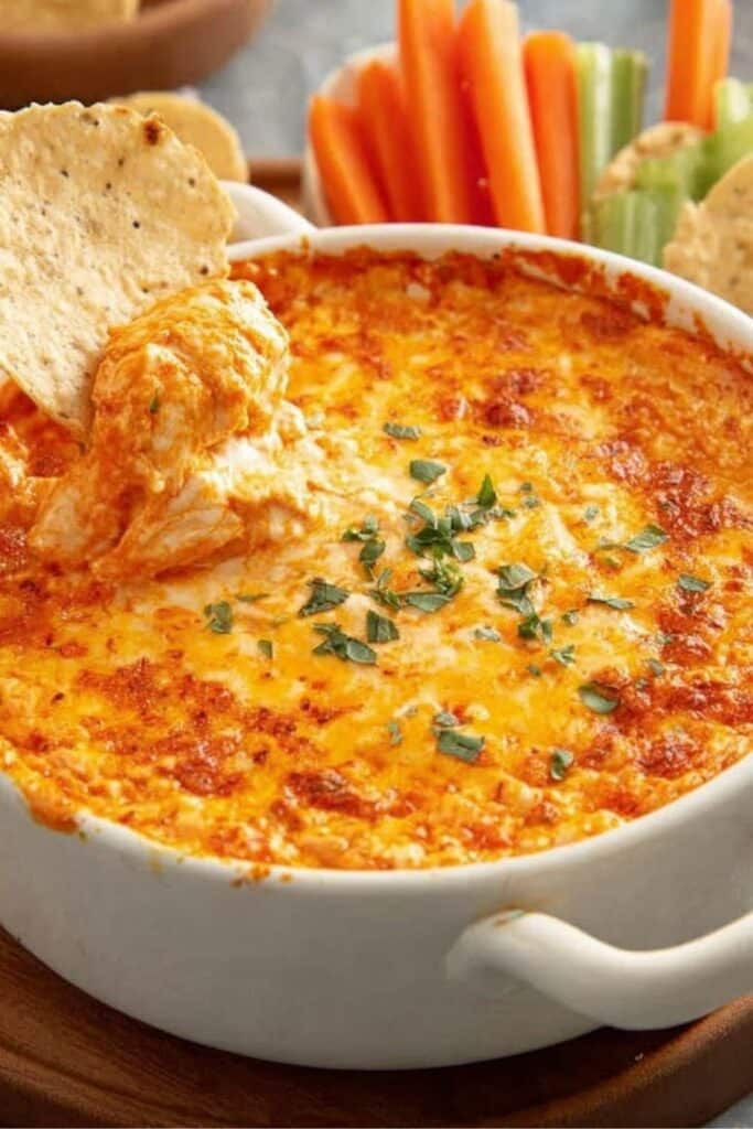 best Cheesy Buffalo Chicken Dip
