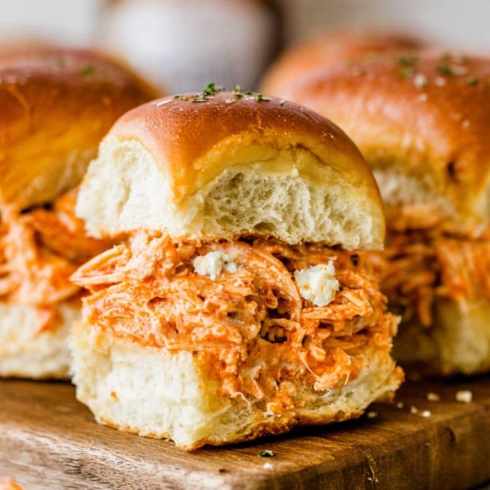 Buffalo Chicken Sliders Recipe – Easy & Spicy