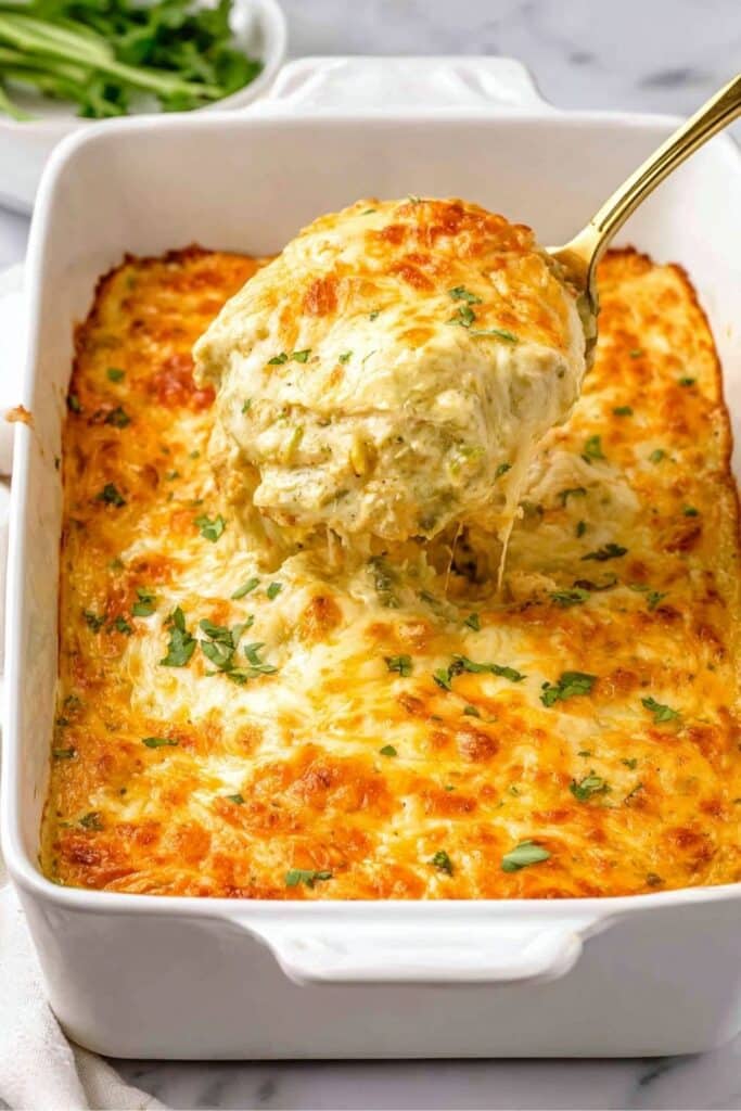 Chicken enchilada casserole recipe