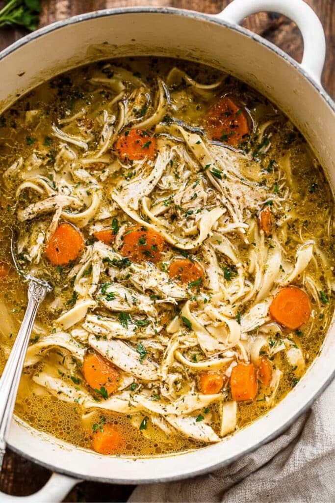 Best Homemade Chicken Noodle Soup Recipe 2 Easy chicken noodle soup recipe