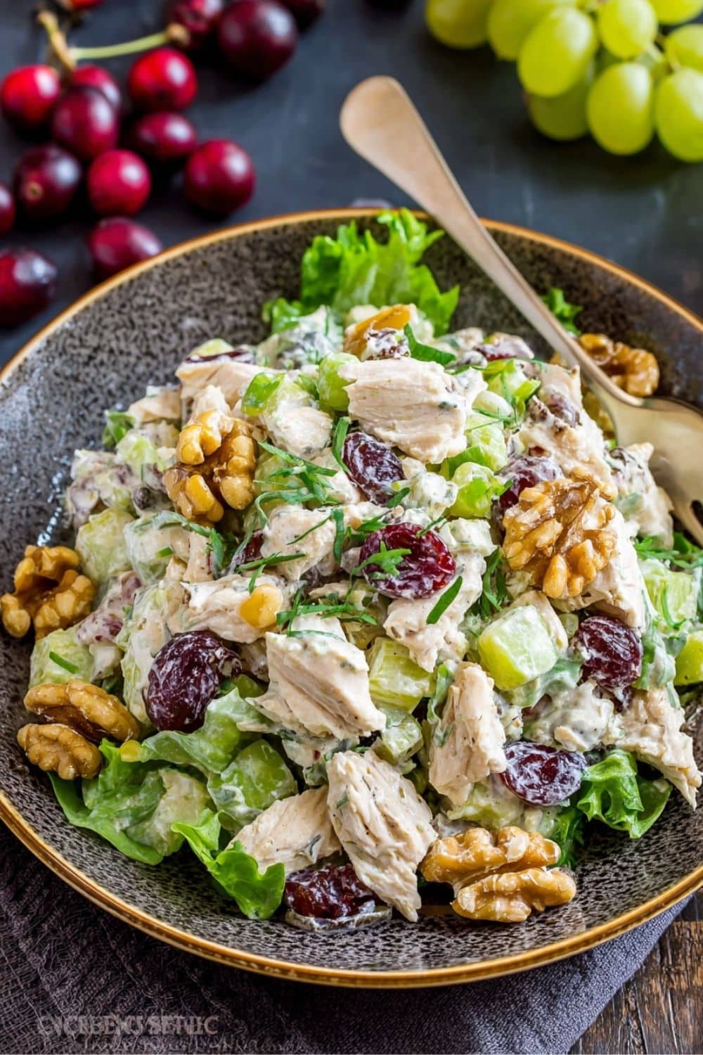 Cranberry Walnut Chicken Salad – Fresh & Easy