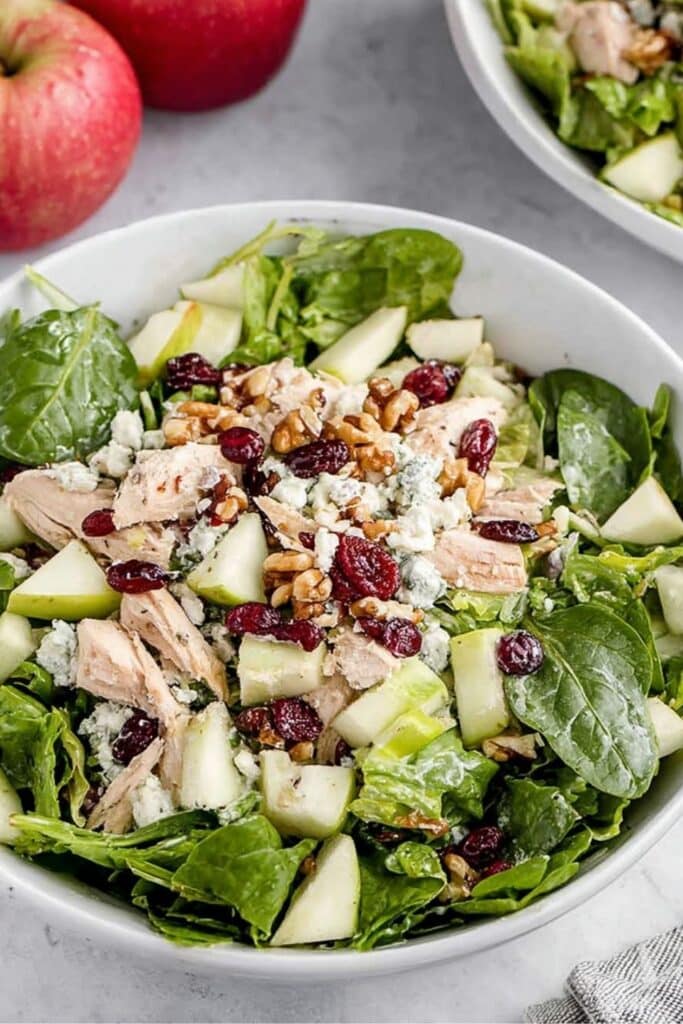 easy Apple Walnut Chicken Salad