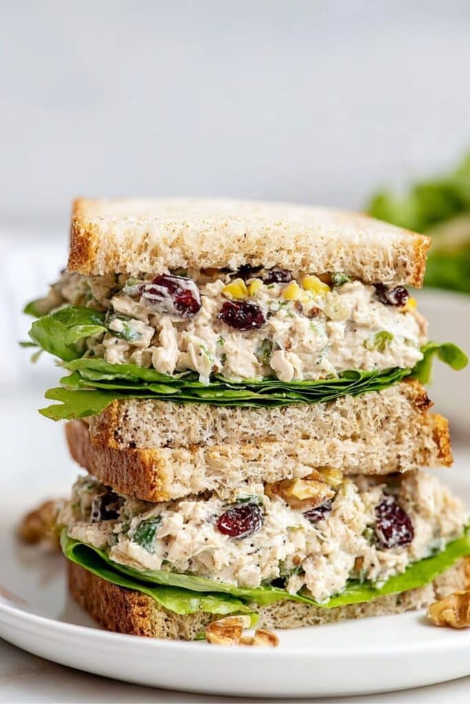 Cranberry Walnut Chicken Salad - Fresh & Easy 1 easy cranberry walnut chicken salad recipe