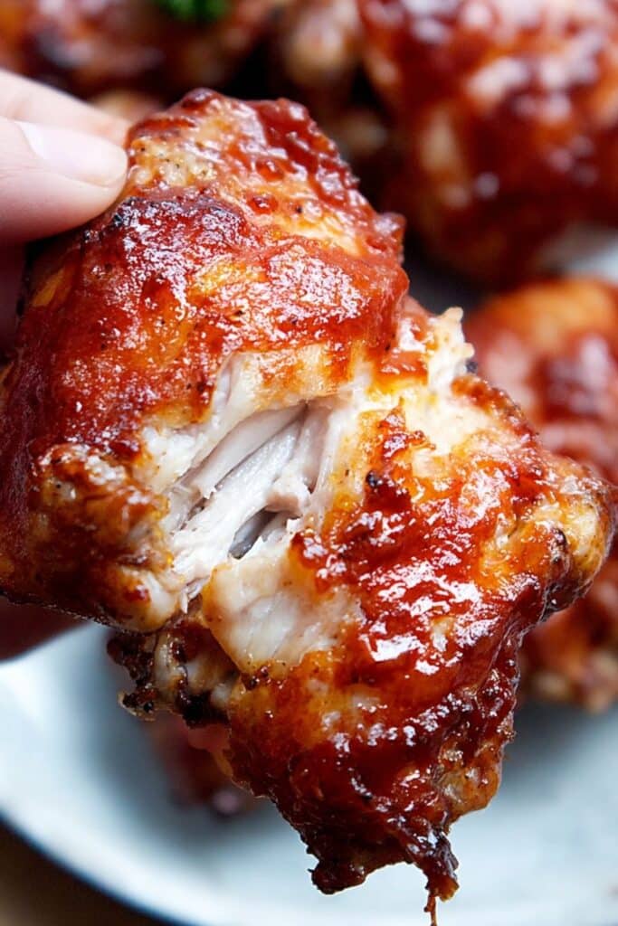 easy oven baked bbq chicken thighs