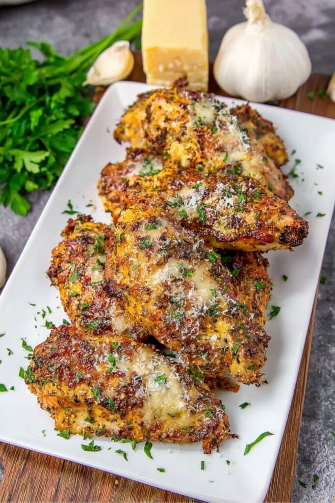 grilled garlic parmesan chicken recipe