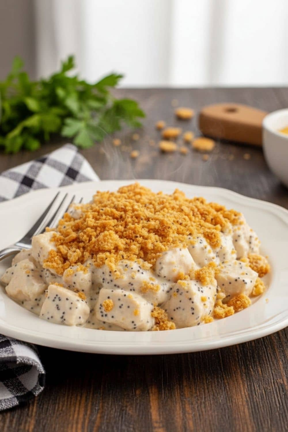Poppy Seed Chicken Casserole – Easy & Creamy