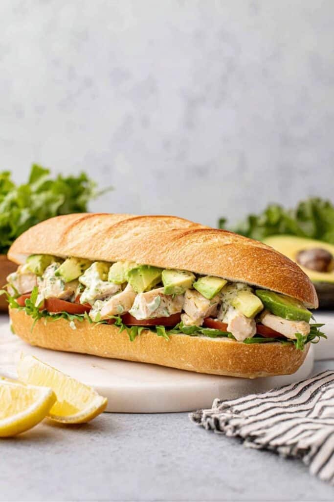 Best Easy Chicken Avocado Sandwich 1 chicken avocado sandwich