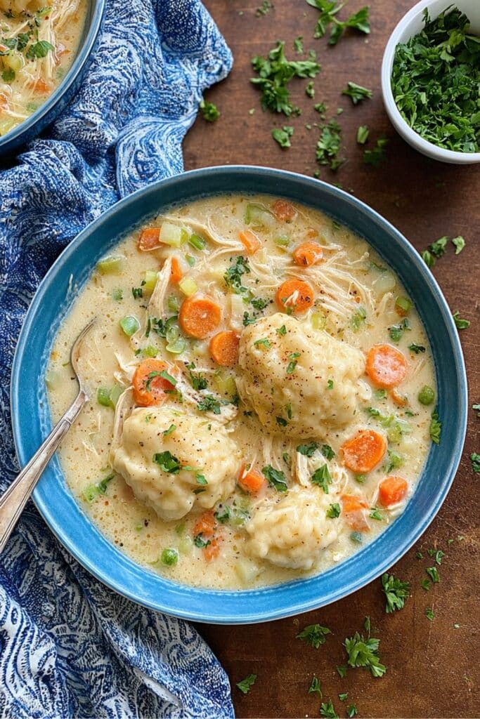 Easy Crockpot Chicken and Dumplings Recipe 1 crockpot chicken and dumplings