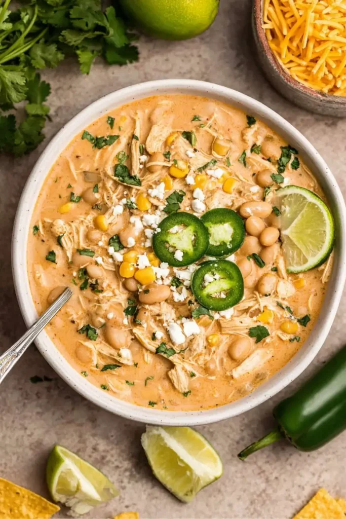 Crockpot White Chicken Chili