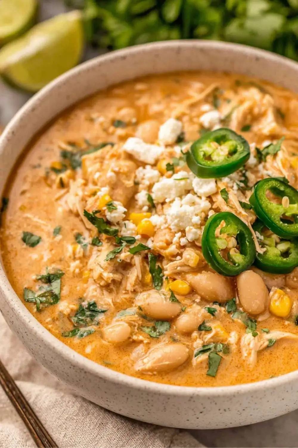 Crockpot White Chicken Chili recipe