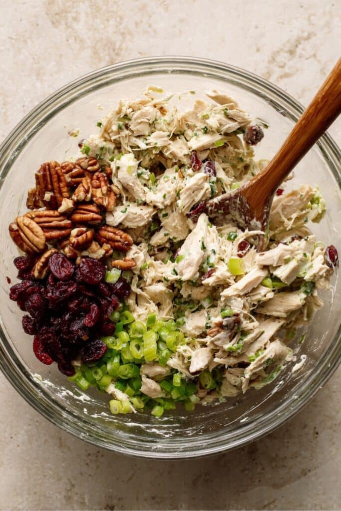 chicken salad with cranberries recipe ingredients