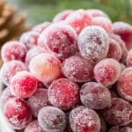 easy candied cranberries recipe