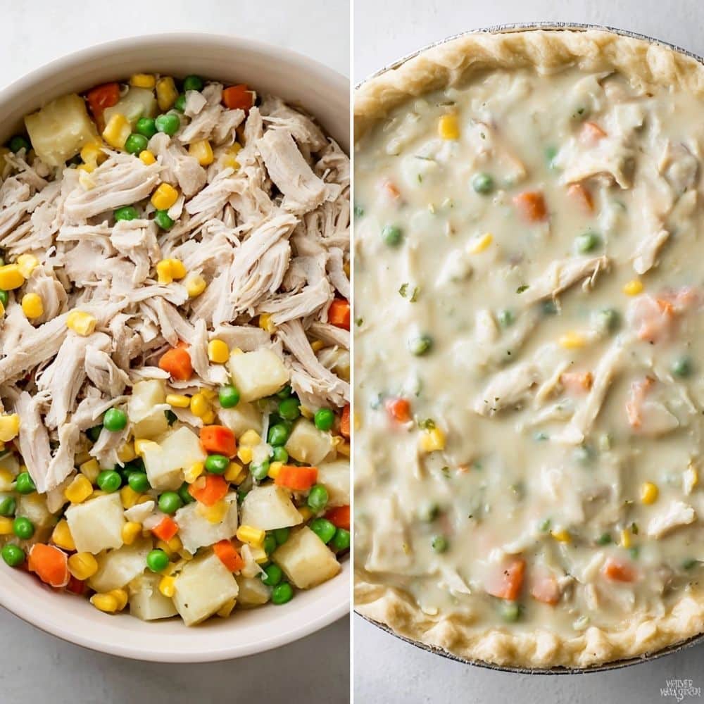 turkey pot pie recipe instructions
