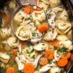Easy Slow Cooker Chicken Tortellini Soup Recipe 4 Slow Cooker Chicken Tortellini Soup recipe 150x150 1