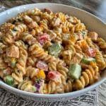bbq chicken pasta salad 150x150 1